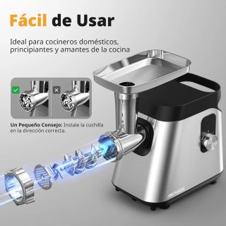 Picadora de Carne Airmsen Acero Inoxidable