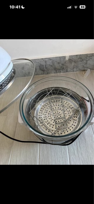 Forno a convezione in vetro