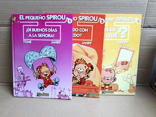 EL PEQUEÑO SPIROU. LOTE DE LOS 3 PRIMEROS. KRAKEN