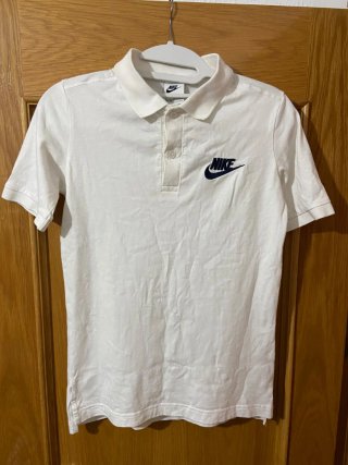 Camisa Polo Nike Blanca