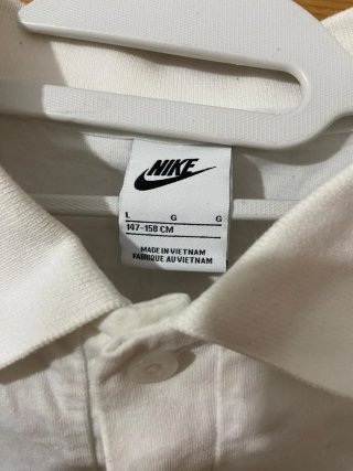 Camisa Polo Nike Blanca