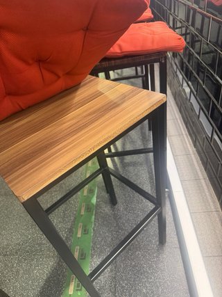 Sillas Altas de Barra con Cojín