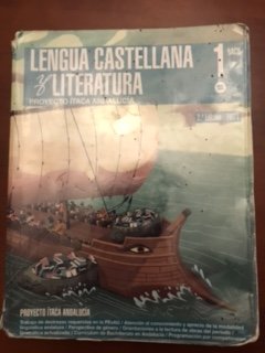 Lengua castellana y literatura, 1 BACH