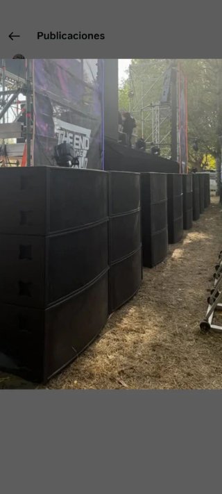 Alquiler de equipo de sonido profesional