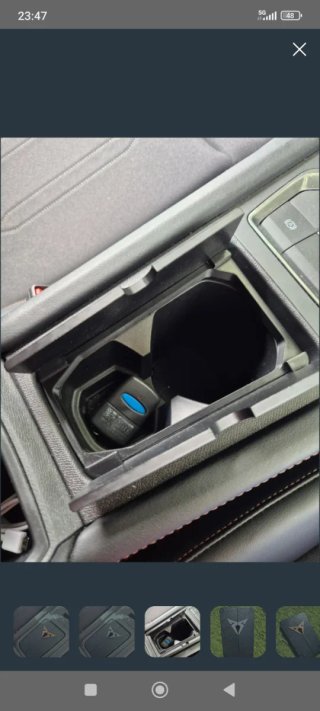 Tapa posavasos Cupra León/Formentor