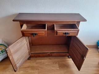Mueble rústico madera maciza
