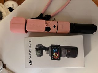 DJI Osmo Pocket 3con funda y tarjeta memoria 128GB