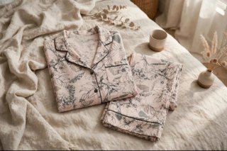 Pigiama donna Pompea cotone fantasia