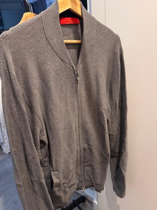Jersey Cremallera Carolina Herrera Gris