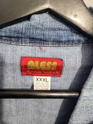 Chaqueta Vaquera Aless Azul Talla XXXL