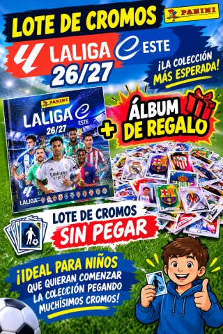 Lote Cromos Panini LaLiga Este 26/27