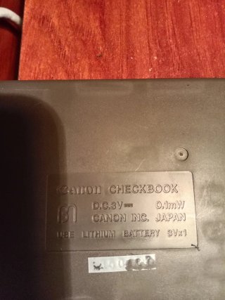 Calculadora Convertidora Canon
