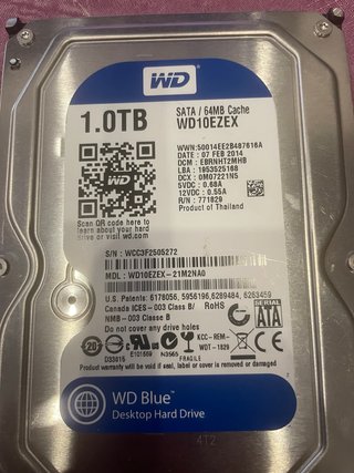 Disco Duro WD 1TB SATA WD10EZEX