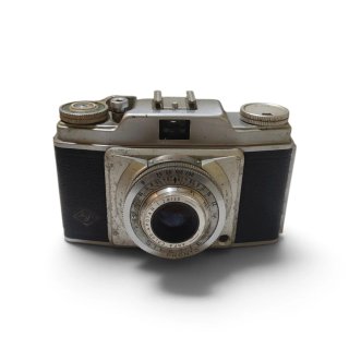 Cámara Analógica Agfa con Funda de Piel