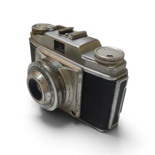 Cámara Analógica Agfa con Funda de Piel