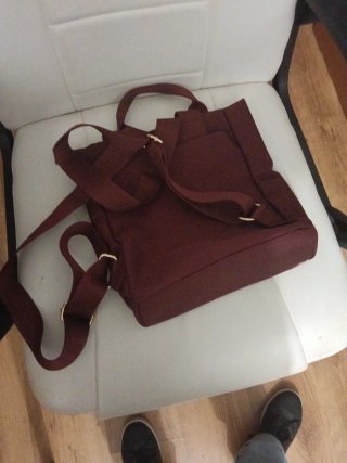 Bolso Mochila Cloe Rojo