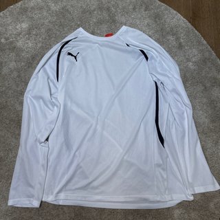 Camiseta de manga larga Puma blanca