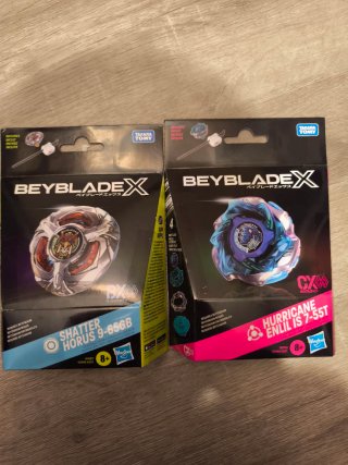 Beyblade X 2 Pack Shatter Horus Hurricane Enlil
