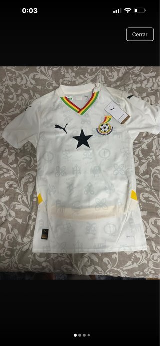 Camiseta Selección Ghana Puma Talla XS