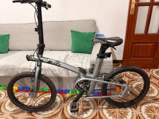 Bicicleta plegable Btwin 3 velocidades