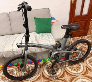 Bicicleta plegable Btwin 3 velocidades