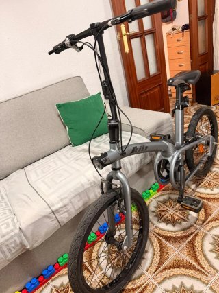 Bicicleta plegable Btwin 3 velocidades