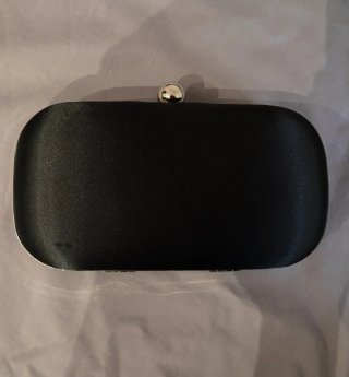 Bolso de fiesta negro de mano NUEVO