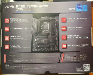 Placa Base MSI MAG B760 TOMAHAWK WIFI