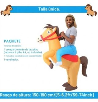 Disfraz Hinchable de Caballo