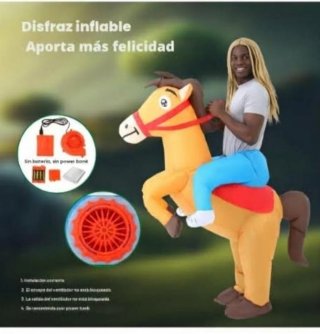 Disfraz Hinchable de Caballo