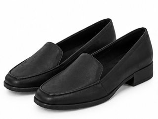 Mocasines negros Vueling ortopédicos