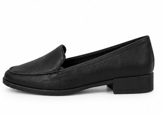 Mocasines negros Vueling ortopédicos