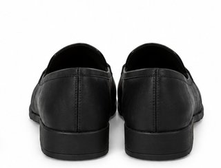 Mocasines negros Vueling ortopédicos