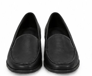 Mocasines negros Vueling ortopédicos