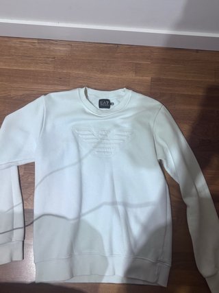 Sudadera EA7 Emporio Armani Blanca Talla M