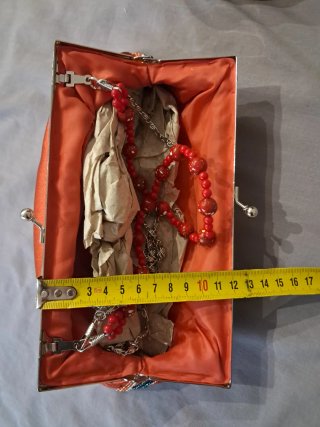 Bolso de fiesta elegante con pedrería NUEVO