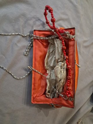 Bolso de fiesta elegante con pedrería NUEVO