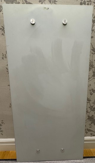 Cristal mesa escritorio Ikea Galant