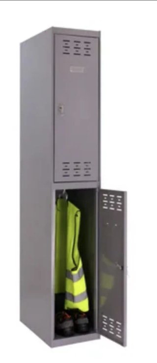 2 PACK Taquillas 2+2 plazas acero 180x30x50