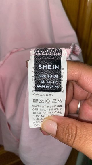 Vestido rosa con lazo T42