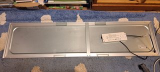 Lámpara plafon Panel LED Rectangular Plateada