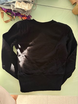 Sudadera negra Zara