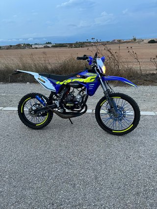 Sherco SE-R 50 2025 Enduro Azul/Blanco