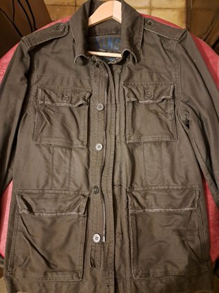 Chaqueta Parka Estilo Militar nueva