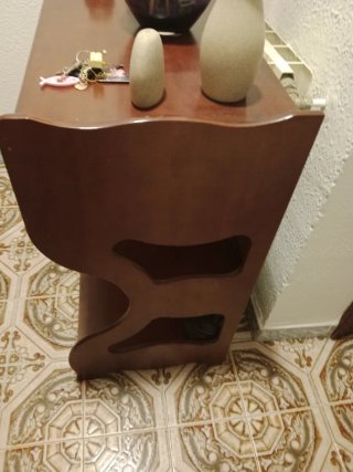 Mueble de entrada de madera
