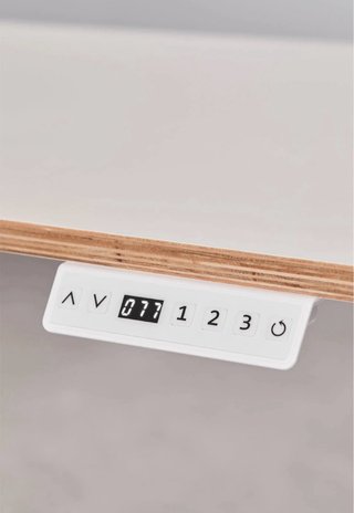 Mesa Escritorio Elevable Eléctrica madera