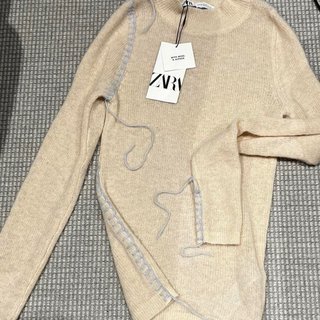 Suéter Zara Beige Talla Única