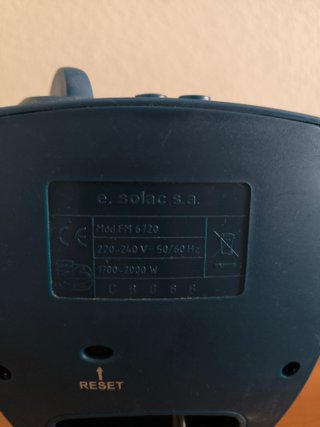 Freidora Solac FM 6720 2L