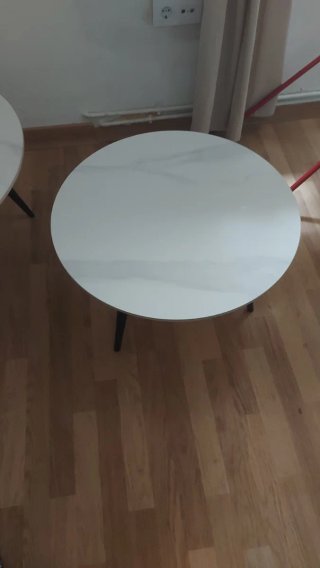 Set di 2 Tavolini Rotondi