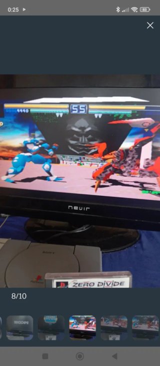🇬🇧 Zero Divide PS1 (PlayStation 1)